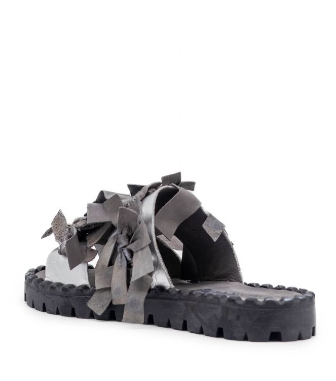 papucei papucei dames slipper rubberzool grijs Grey papucei Dames Slipper Rubberzool Grijs