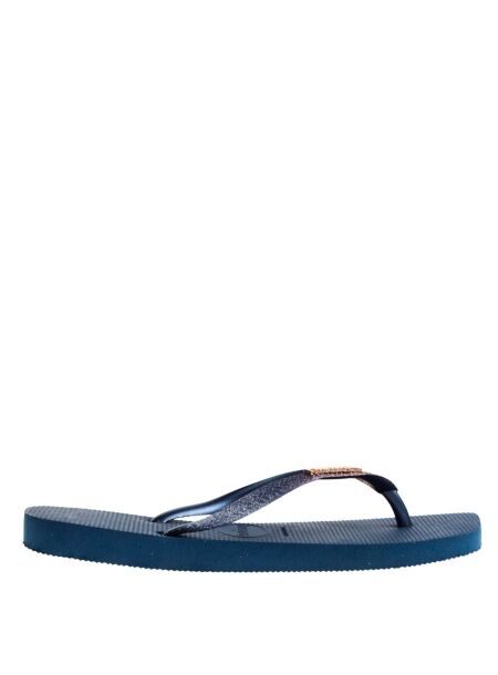 Havaianas Dames slippers blauw glitter