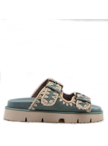 Mou Dames slippers blauw