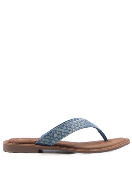 Lazamani Dames slippers  blauw
