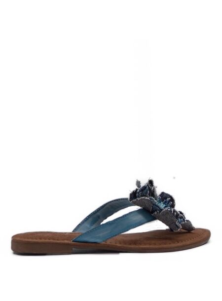 Lazamani Dames slippers blauw