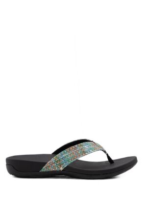 Raffas dames slippers turqiose