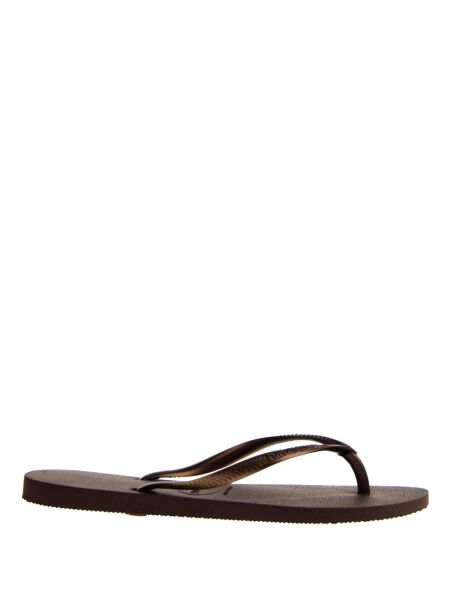 Havaianas Dames slippers bruin metallic