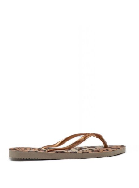 Havaianas Dames slippers leopard beige