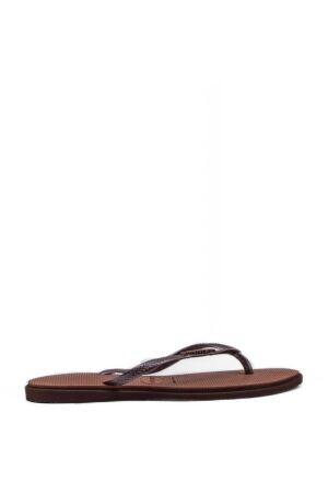 Havaianas dames slippers donker bruin