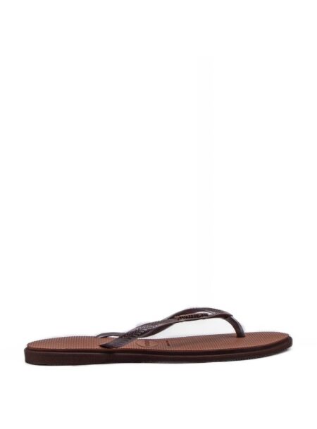 Havaianas Dames slippers donker bruin