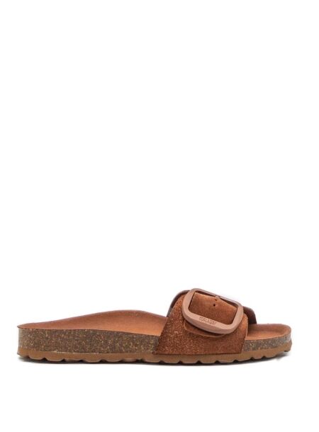 Koala bay Dames slippers bruin suede