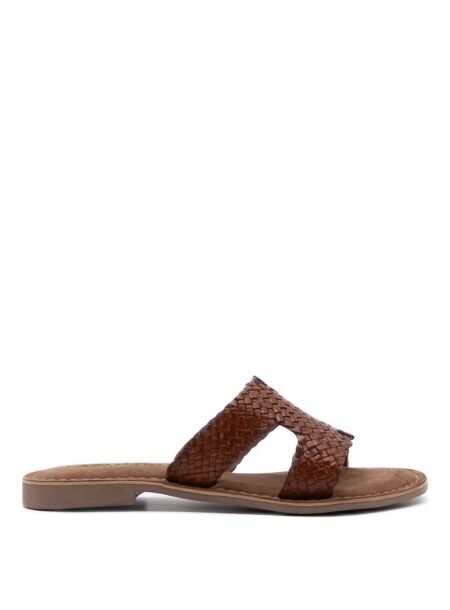Lazamani Dames slippers bruin