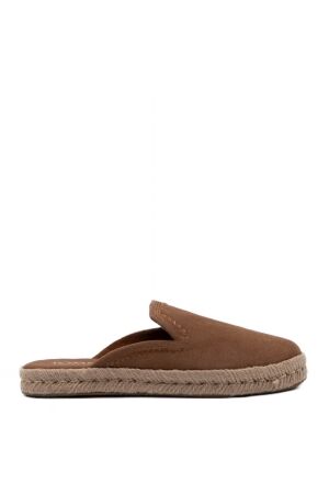 Toms dames slippers rubberzolen bruin