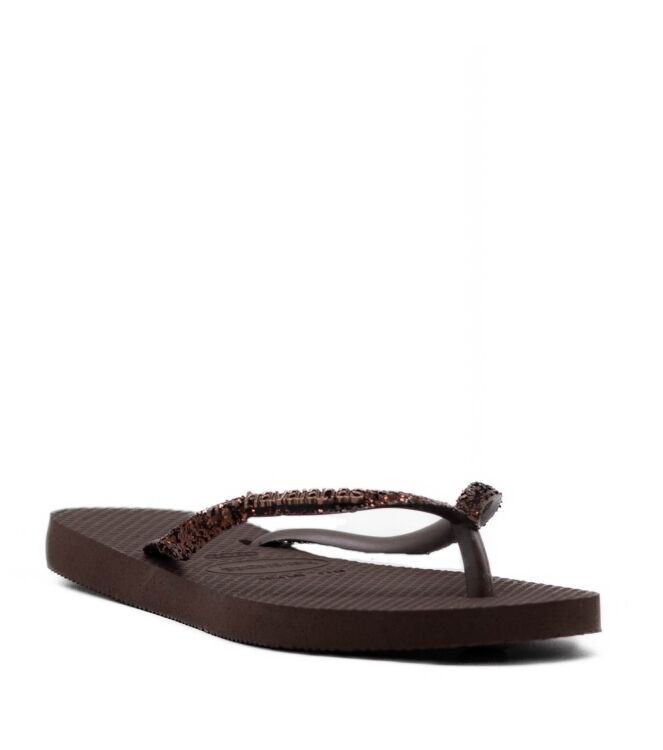 Havaianas Dames Slippers in Donker Bruin online kopen 