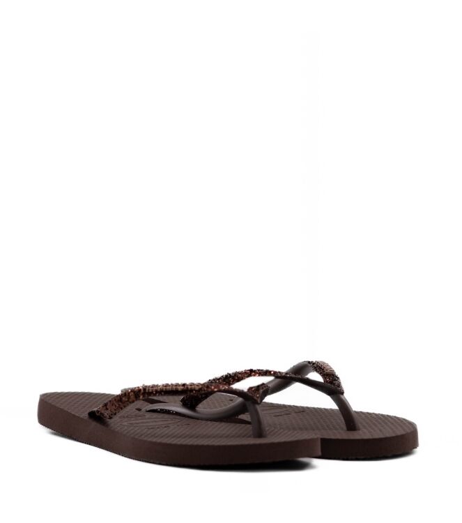 Havaianas Dames Slippers in Donker Bruin online kopen 