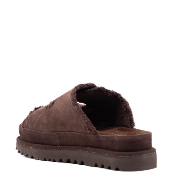 Warmbat Dames Slippers in Bruin online kopen 