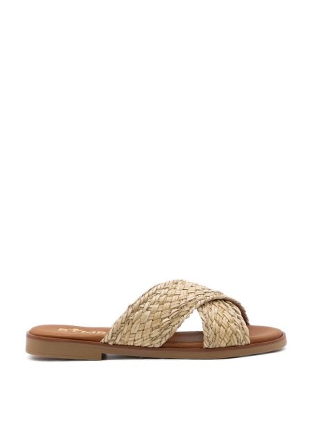 Btmr Dames slippers naturel
