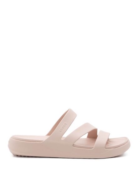 Crocs Dames slippers naturel roze