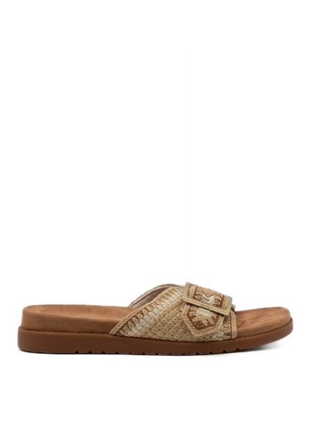 Toms Dames slippers rubberzolen beige