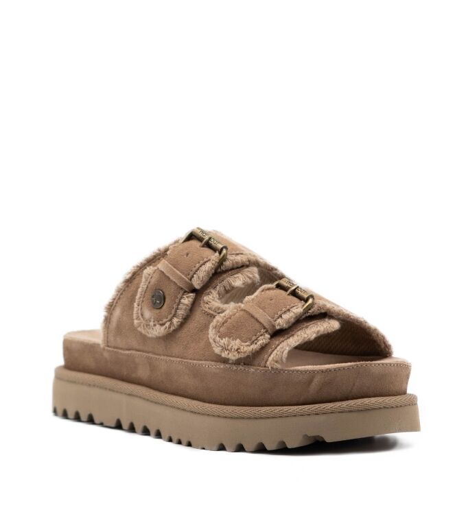 Warmbat Dames Slippers in Naturel online kopen 