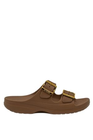 Crocs dames slippers cognac