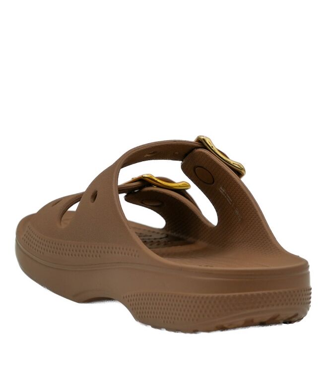 Crocs Crocs dames slippers cognac Saturday Crocs dames slippers cognac 73 naturel licht/l.brons Direct leverbaar uit de webshop van www.taft.nl/