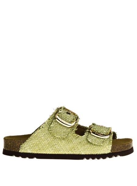 Scholl Dames slippers groen