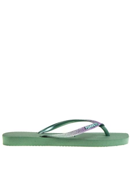 Havaianas Dames slippers mint groen glitte