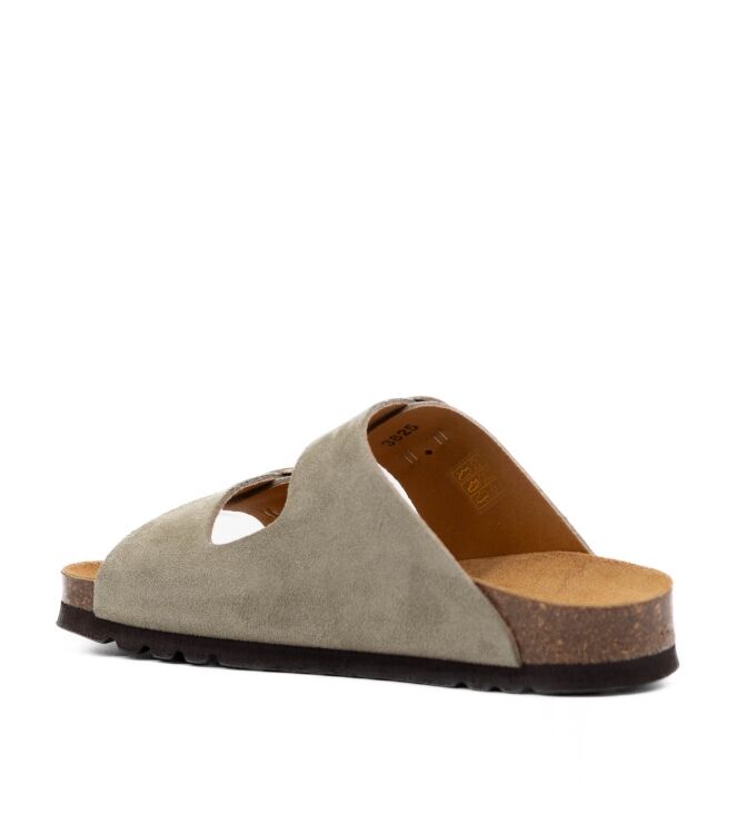 Scholl Scholl dames slippers rubberzolen groen Salvia Scholl Dames Slippers in Groen online kopen