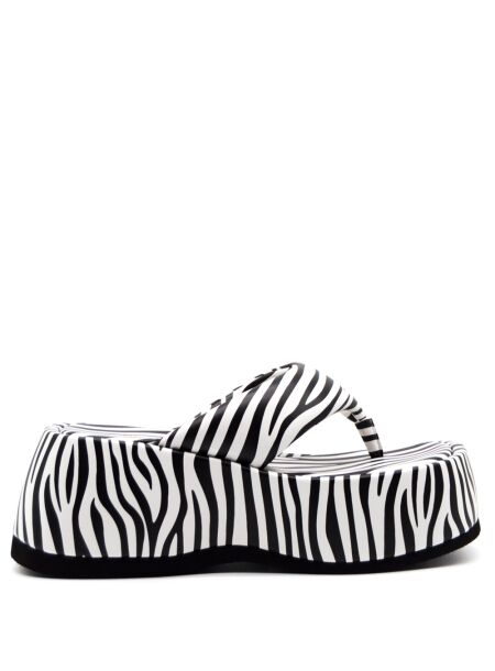 Jeffrey campbell Dames slippers plateau zeebra