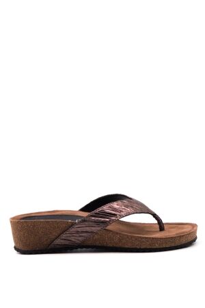 Lazamani dames slippers brons