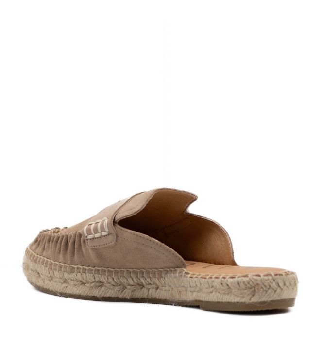 Kanna Kanna dames muilen beige suede Basket Sabbia Kanna Dames Muil in Beige online kopen