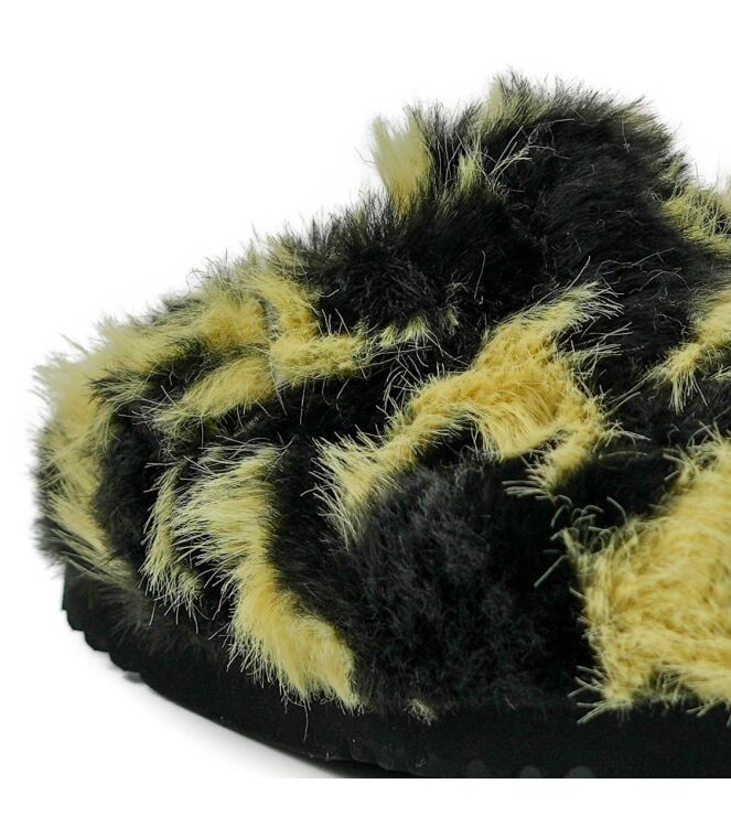 Scholl Scholl dames muilen gevoerd geel zwart Lught Yellow Black Scholl dames muilen gevoerd geel zwart 03 geel Direct leverbaar uit de webshop van www.taft.nl/