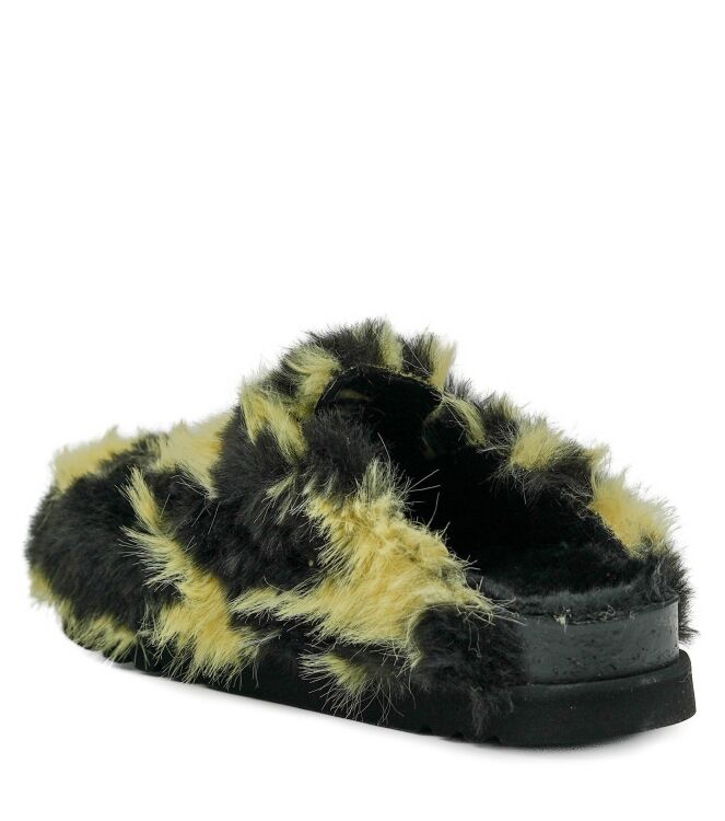 Scholl Scholl dames muilen gevoerd geel zwart Lught Yellow Black Scholl dames muilen gevoerd geel zwart 03 geel Direct leverbaar uit de webshop van www.taft.nl/