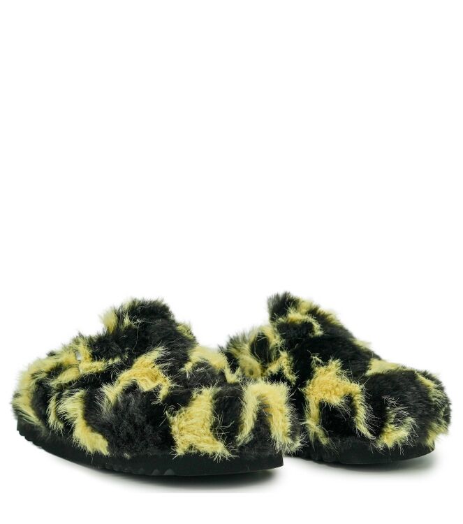 Scholl Scholl dames muilen gevoerd geel zwart Lught Yellow Black Scholl dames muilen gevoerd geel zwart 03 geel Direct leverbaar uit de webshop van www.taft.nl/