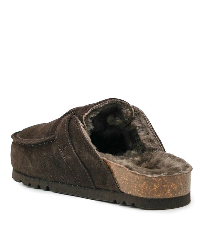 Scholl Scholl dames muilen gevoerd bruin suede DK Brown Scholl dames muilen gevoerd bruin suede 62 bruin suede/nubuck Direct leverbaar uit de webshop van www.taft.nl/