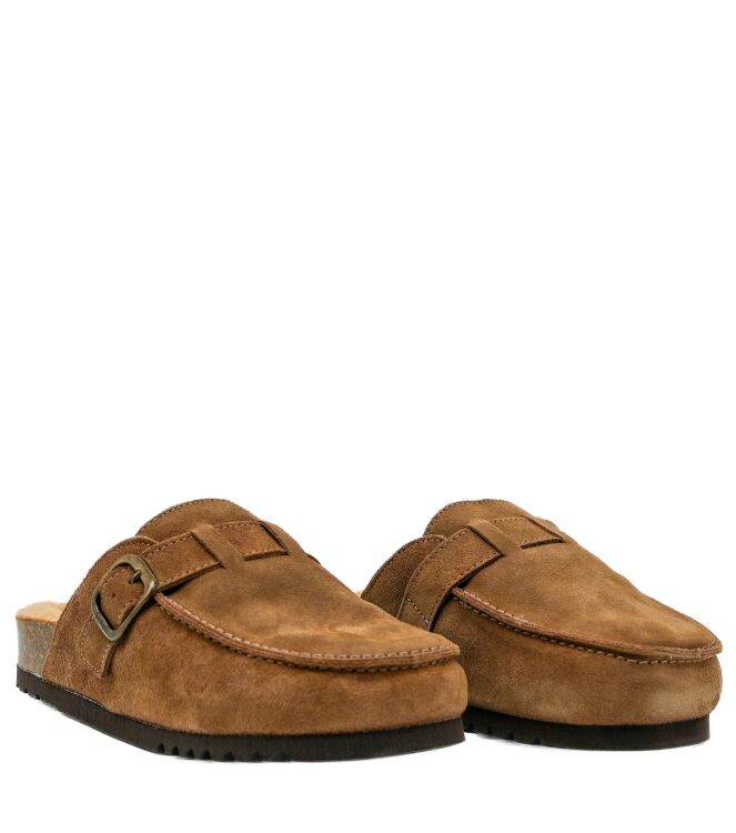 Scholl Scholl dames muilen gevoerd taupe suede Taupe Suede Scholl dames muilen gevoerd taupe suede 72 naturel suede/nubuck Direct leverbaar uit de webshop van www.taft.nl/