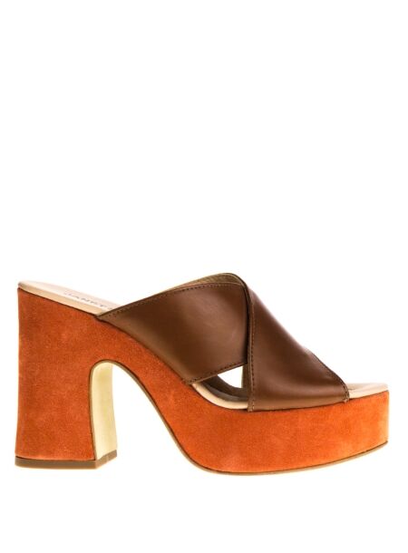 Janet  janet Janet&Janet High Heels Sandals Brown for Woman 