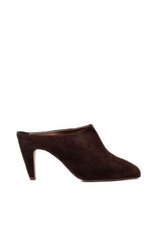 Taft Shoes dames muiltjes hoge hak bruin