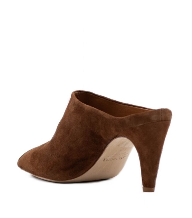 Gisel MoirÃ© Hoge Hakken Muiltjes in Bruin online kopen.