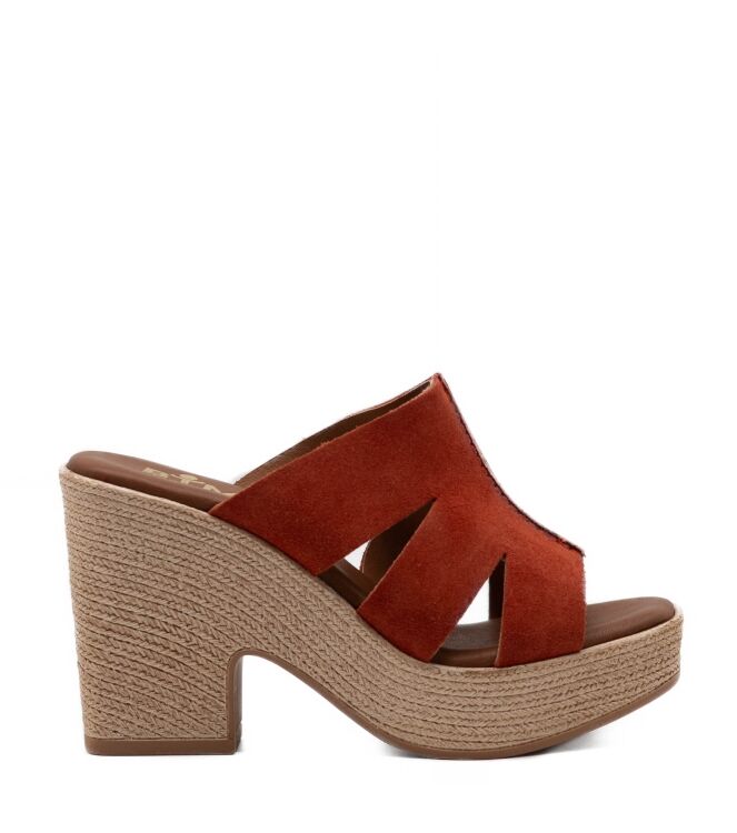 BTMR  Dames Klompen Rubberzolen Oranje 04 orange