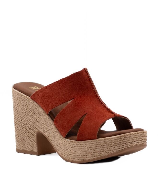 BTMR  Dames Klompen Rubberzolen Oranje 04 orange