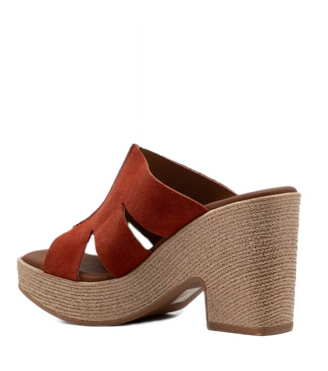 BTMR  Dames Klompen Rubberzolen Oranje 04 orange