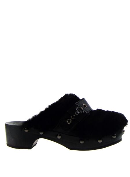 Scholl Scholl Wooden Shoes Black for Woman