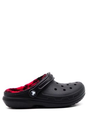 Crocs dames klompen gevoerd zwart