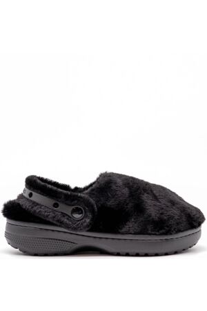 Crocs dames klompen gevoerd zwart