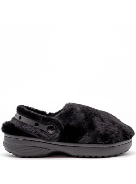 Crocs Dames klompen gevoerd zwart