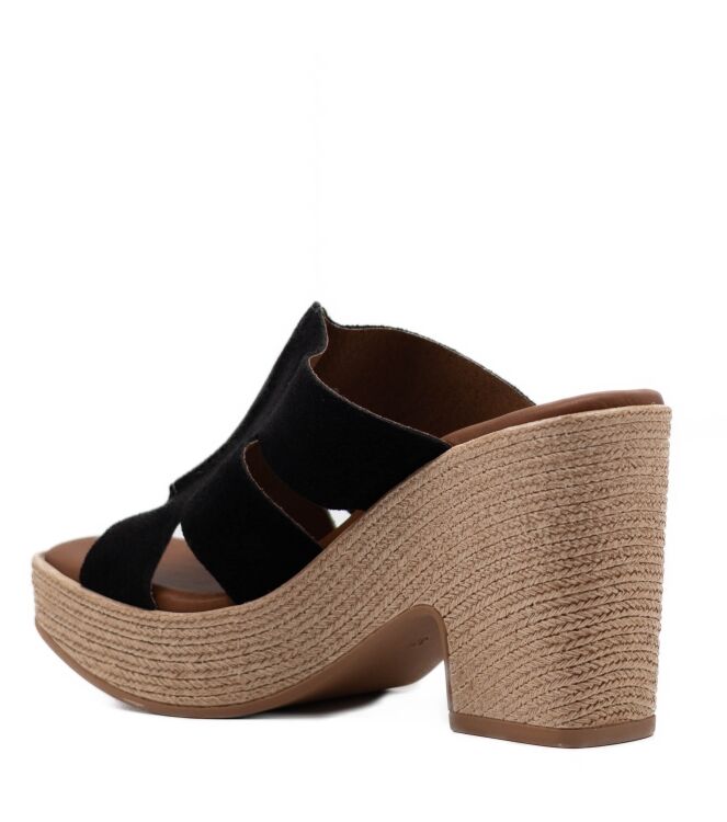 BTMR  Dames Klompen Rubberzolen Zwart 