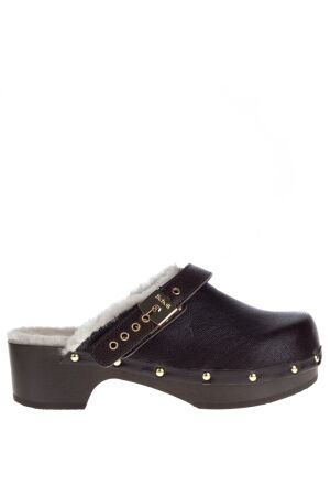 Scholl Scholl Wooden Shoes Brown for Woman