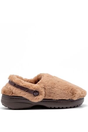Crocs dames klompen gevoerd bruin