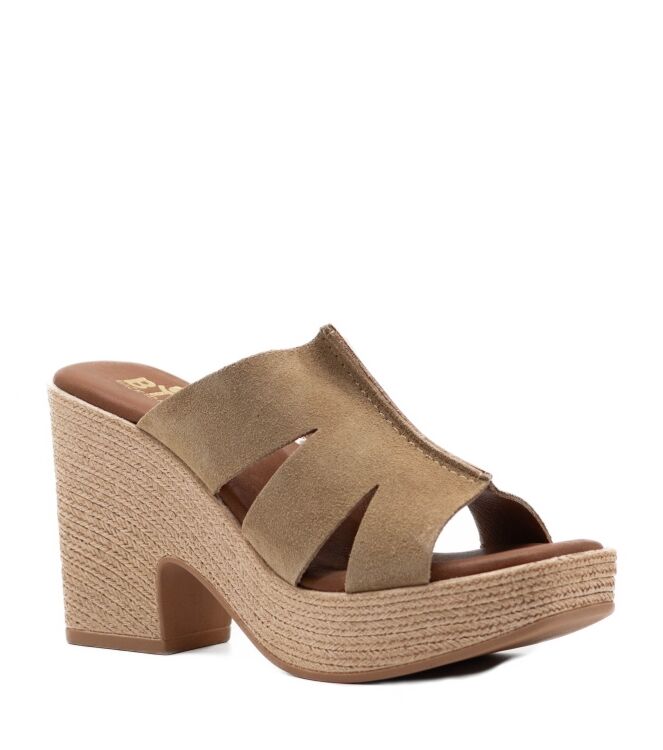 BTMR  Dames Klompen Rubberzolen Nature 