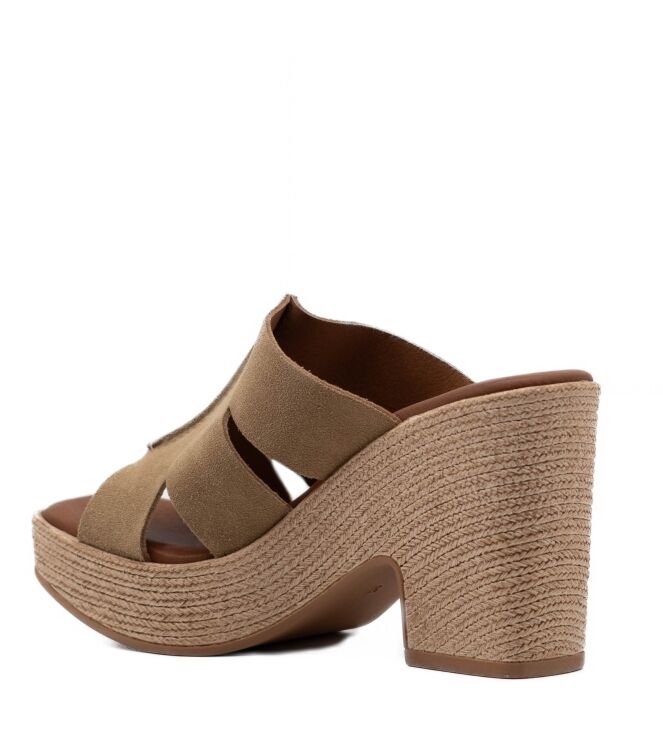 BTMR  Dames Klompen Rubberzolen Nature 