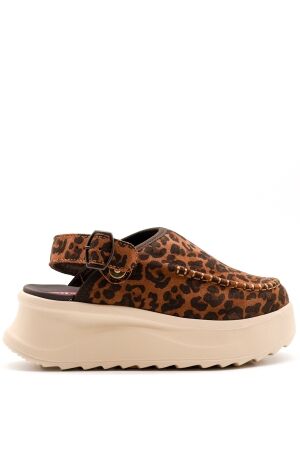 HeyDude dames clogs plateau leopard