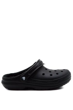 Crocs dames klompen gevoerd zwart